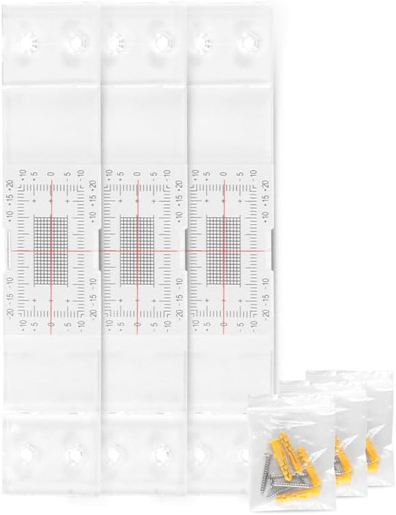 Concrete Crack Monitor, Crack Monitoring Record Standard Tell-Tale Crack Monitor for the Standard and Corner Tell-Tale (3PC)
