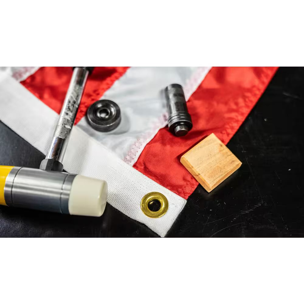 General Tools 1/2 In. Solid-Brass Grommet Kit