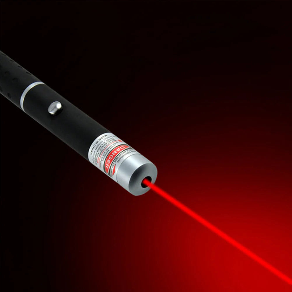 Vivid Cyan Ruby Beam Emitter Strong Laser Device