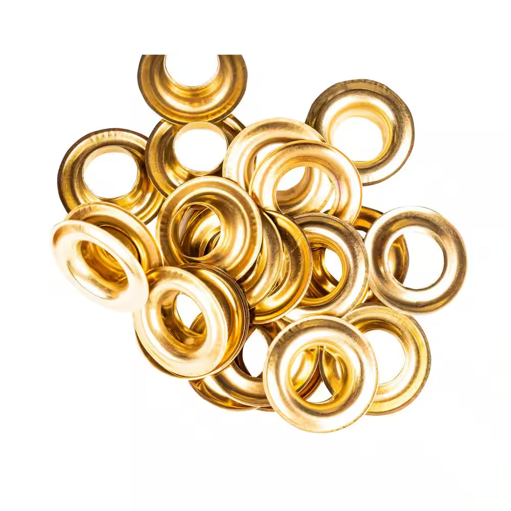 General Tools 1/2 In. Solid-Brass Grommet Kit