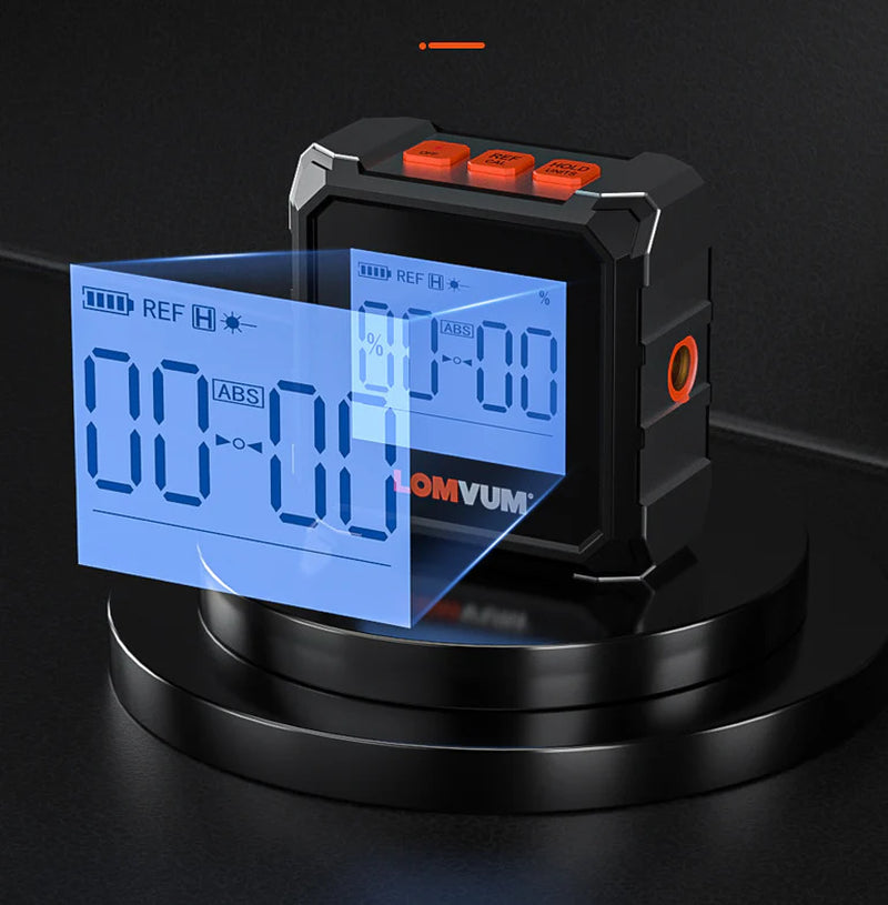 Infrared Laser Woodwork Steel Measuring Tape Digital Meter Toolbox Ruler