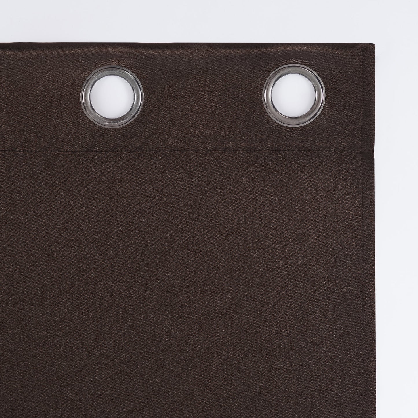 Oslo Extreme 100% Blackout Grommet Curtain Panel, 52"X95", Dark Chocolate, 1-Piece Single Panel
