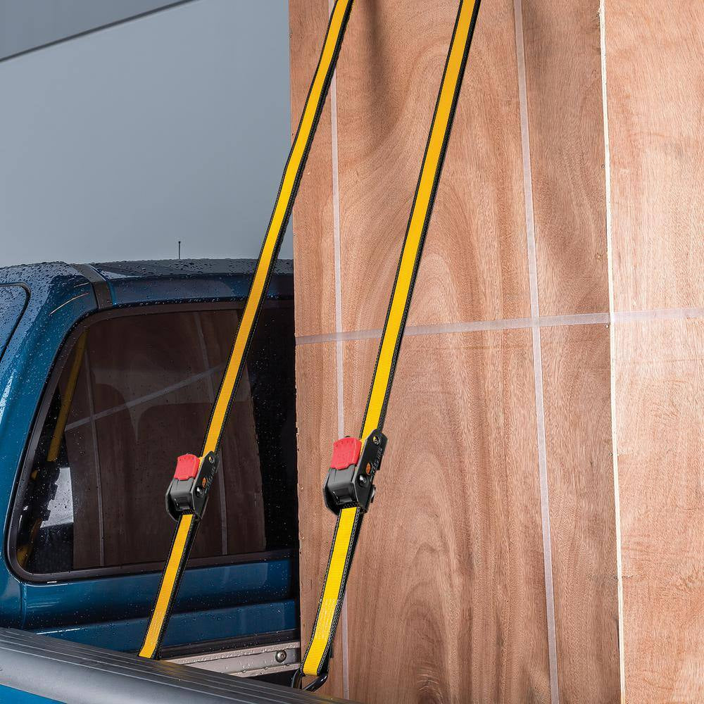 16 Ft. X 1 In. 400 Lbs. Cambuckle Tie-Down Straps (4-Piece)