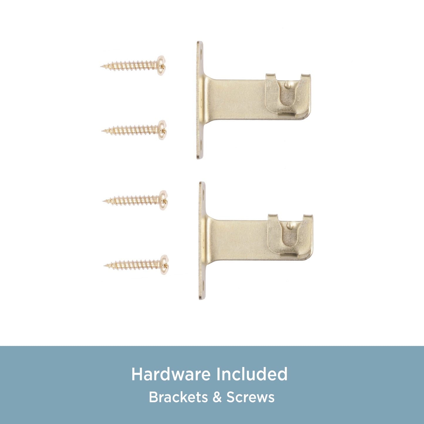 7/16" round Sash Curtain Rod, 28-48", 1" Clearance, White