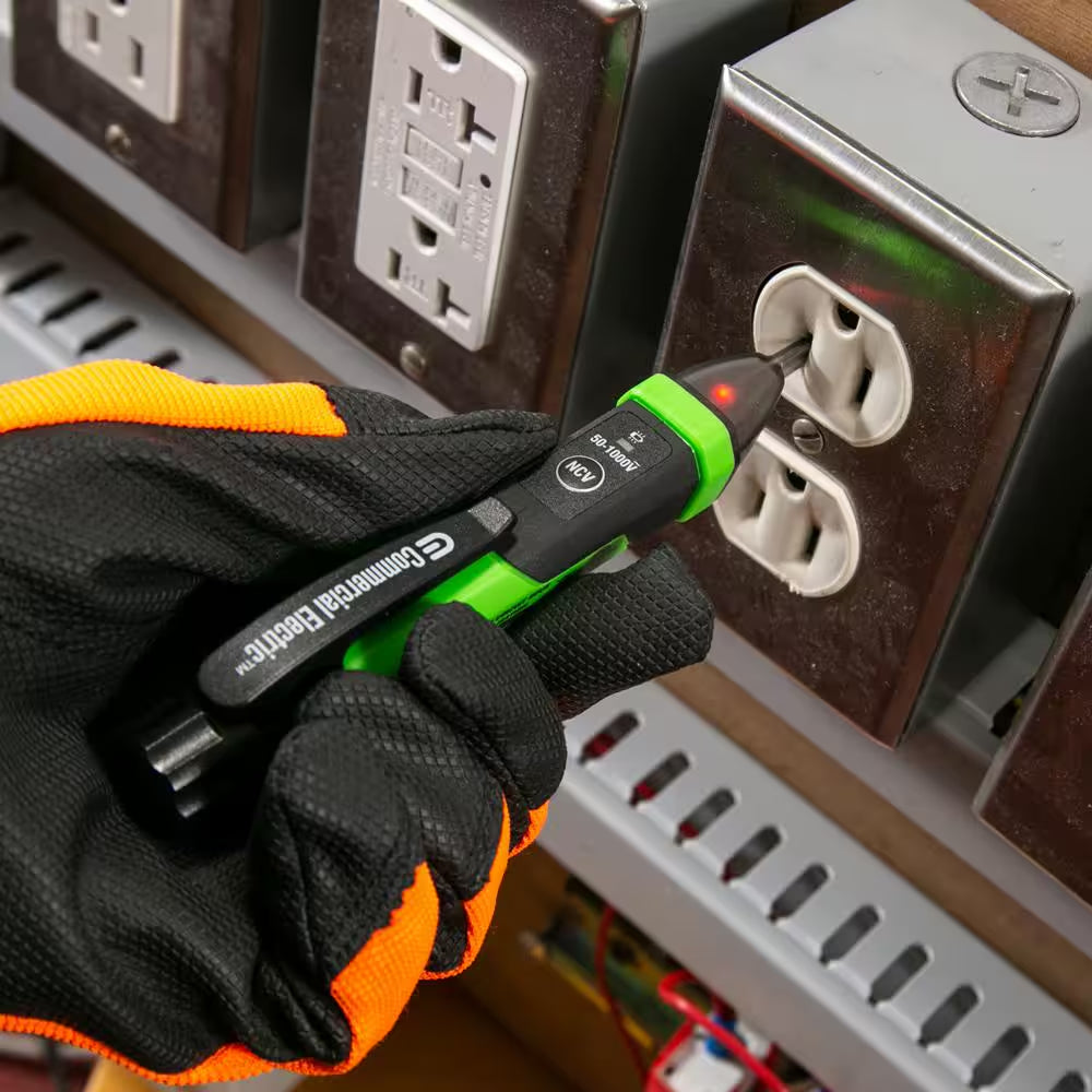Digital Non-Contact Voltage and GFCI Receptacle Tester Kit