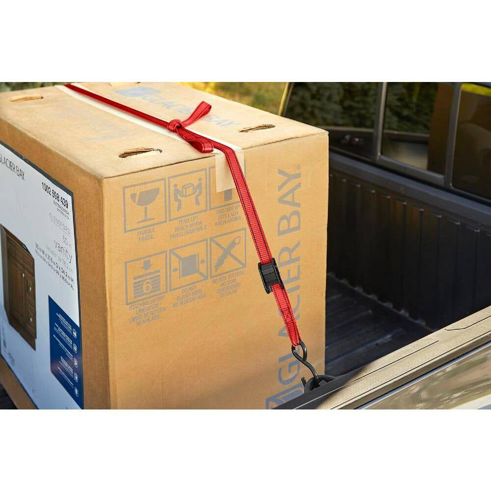 10 Ft. X 1 In. Cam Buckle Tie- Downs 4-Pack