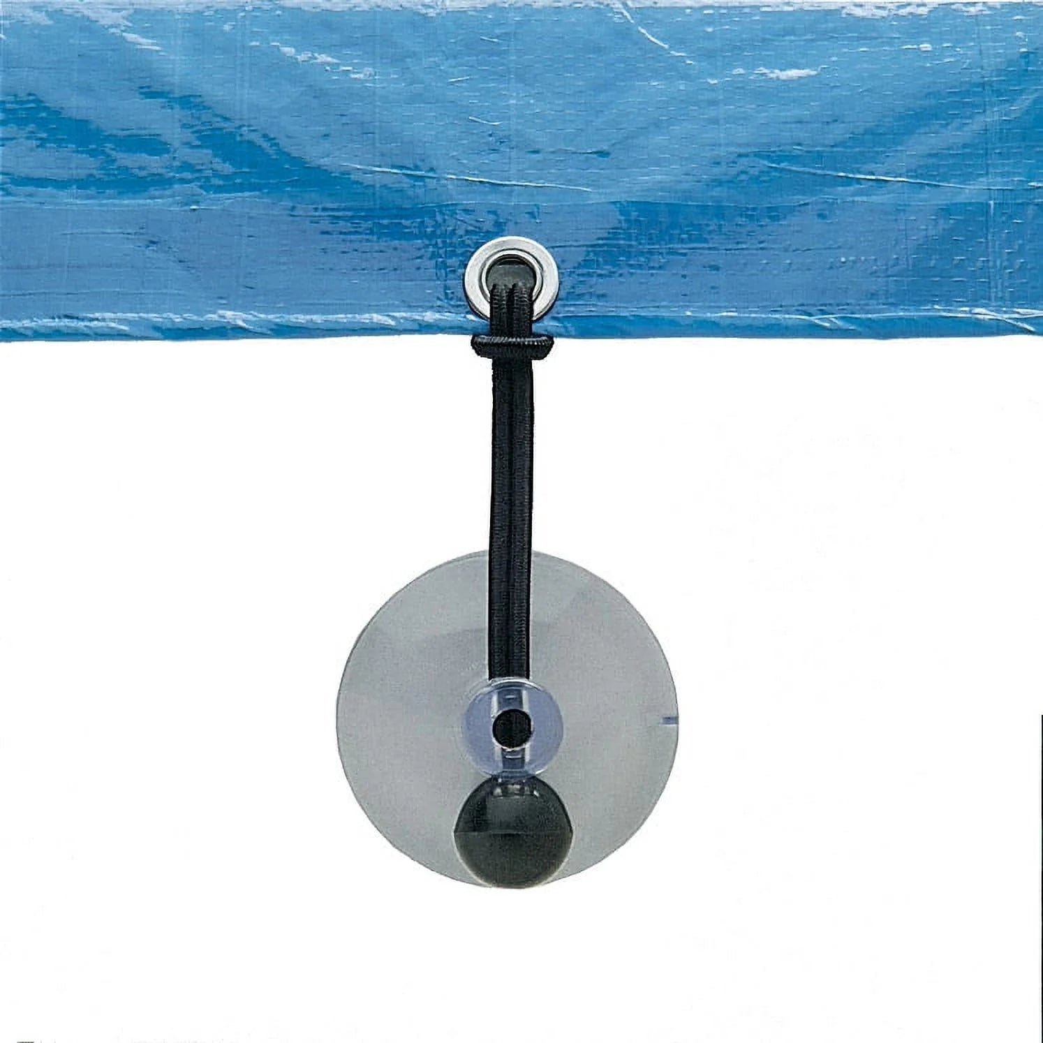 Suction Cup Tie Downs, 6", 4 Pack