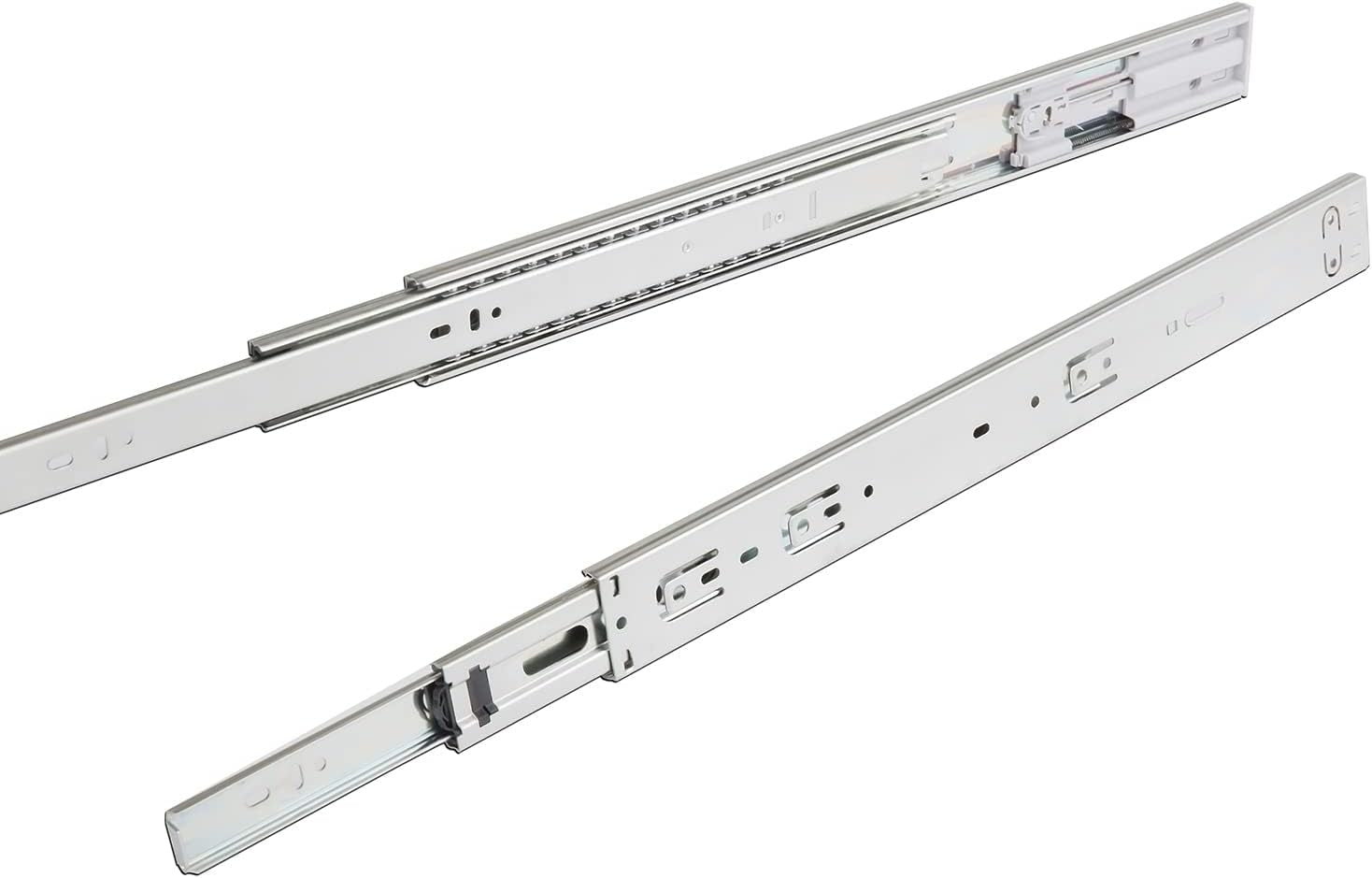 10 Pair of 22 Inch Hardware Soft Close Full Extension Side Mount Ball Bearing Sliding Drawer Slides