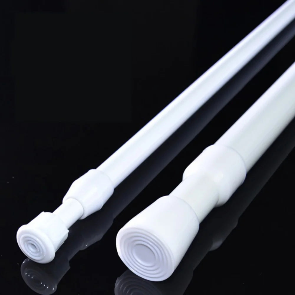 Tension Rods 2Pcs Extendable Spring Telescopic Curtain Window Rods 28-49 Inch