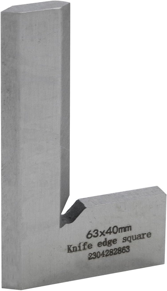 Tulead Machinist Square Mini Carbon Steel Engineer L-Shape Precision 63X40Mm