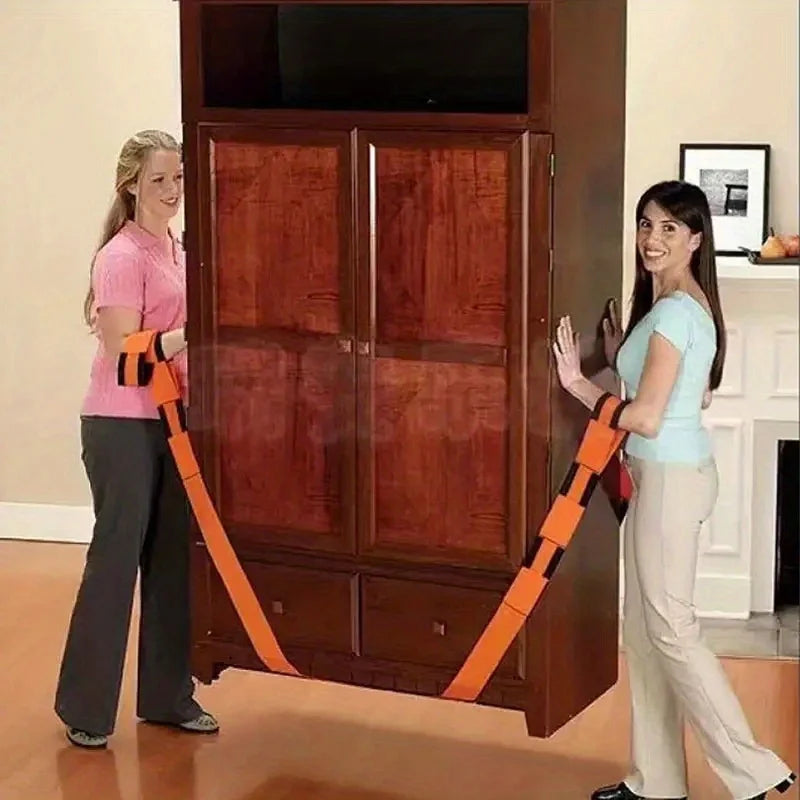 Furniture and Electrical Handling Straps Labor-Saving Straps for Carrying Heavy Objects Reusable and Durable Straps for Moving