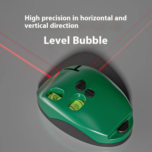 90° Right Angle IR Laser Leveling Wire Bonding Device Mouse-Style Floor Level High Accuracy