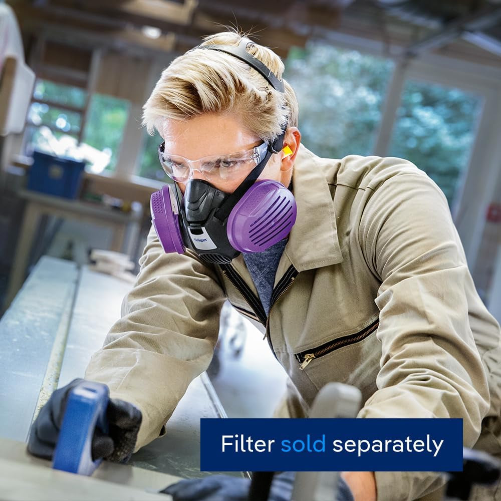 X-Plore 3500 Half-Face Respirator Mask, NIOSH Approved