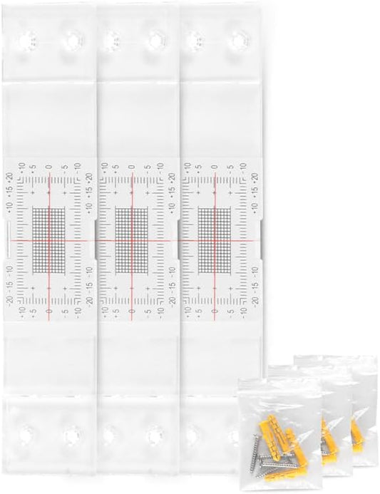Concrete Crack Monitor, Crack Monitoring Record Standard Tell-Tale Crack Monitor for the Standard and Corner Tell-Tale (3PC)