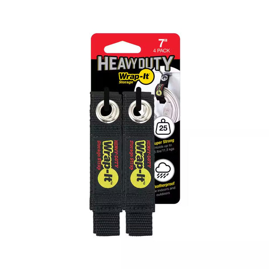 7 In. Heavy-Duty Storage Straps (4-Pack)