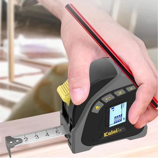 Infrared Distance Meter, Laser Measure Tool, Digital Tape, 40M Multi-Use Range Finder for Area Calculation Digital Gauge