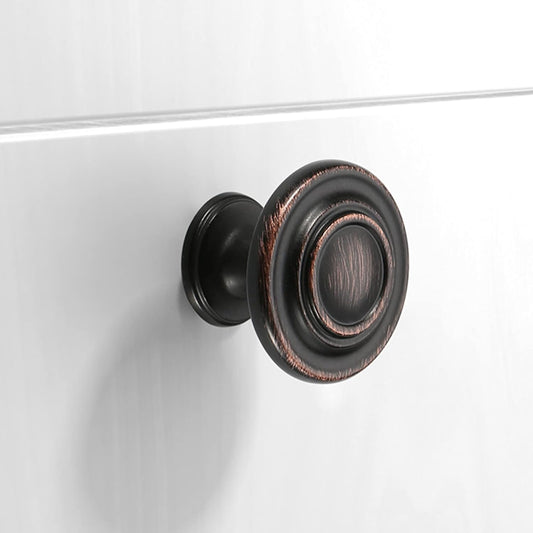 Hardware 25 Pack K0002ORB Oil Rubbed Bronze Cupboard Drawer Knobs Kitchen Cabinet Knobs Door Handles Single Hole Cabinet T Bar Handles