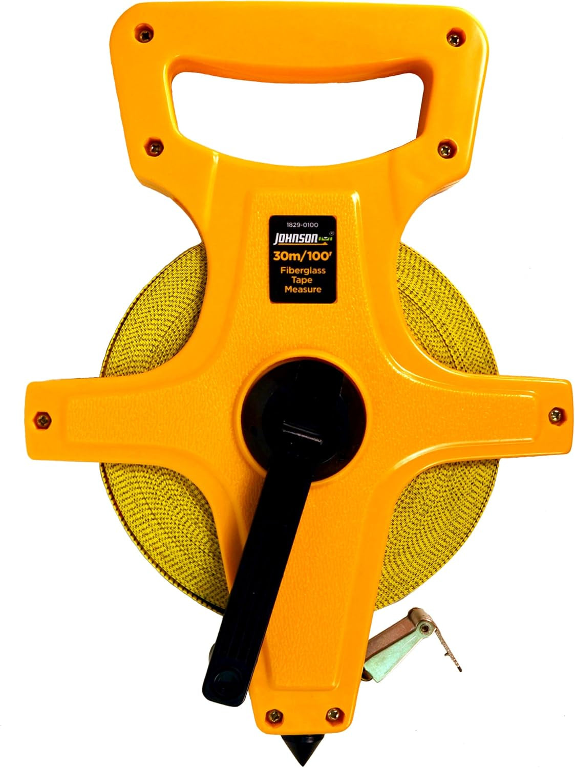 Level & Tool 1829-0100 Metric/Inch Fiberglass Long Tape, 100', Yellow, 1 Tape