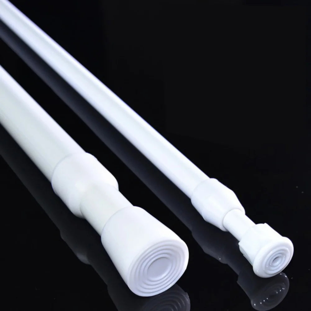 Tension Rods 2Pcs Extendable Spring Telescopic Curtain Window Rods 28-49 Inch