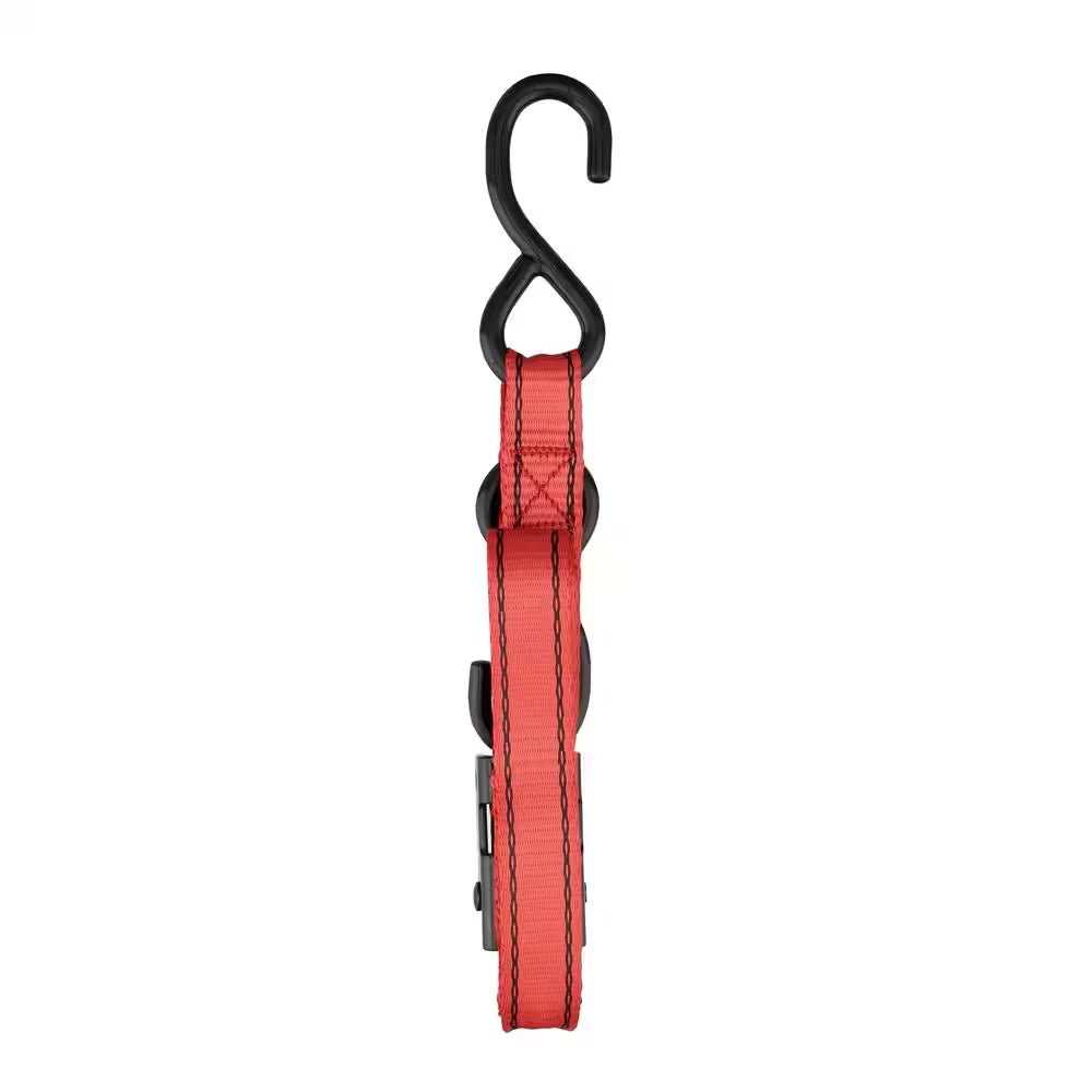 10 Ft. X 1 In. Cam Buckle Tie- Downs 4-Pack