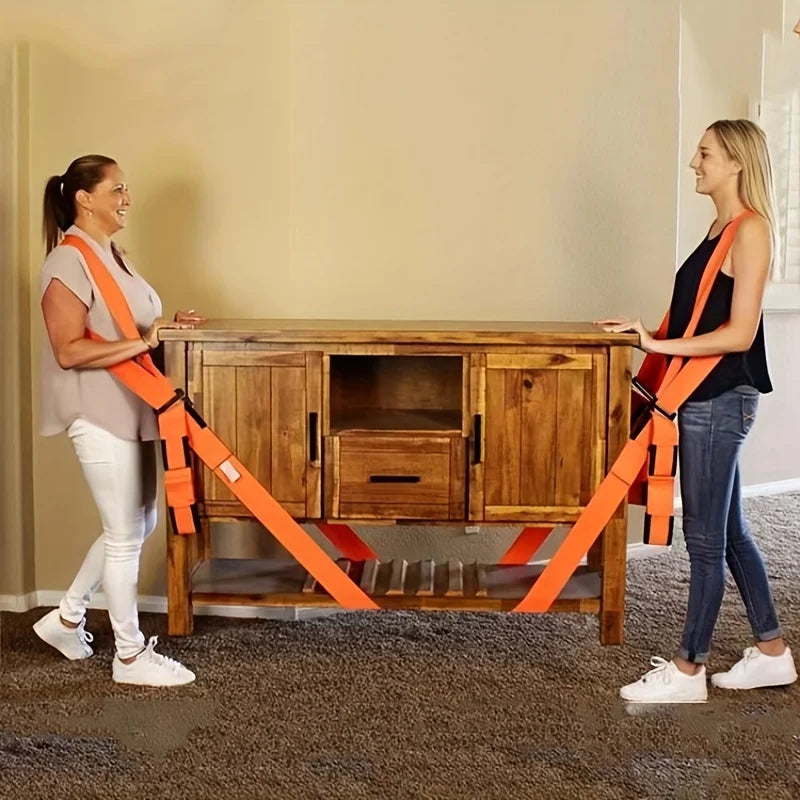 Furniture and Electrical Handling Straps Labor-Saving Straps for Carrying Heavy Objects Reusable and Durable Straps for Moving