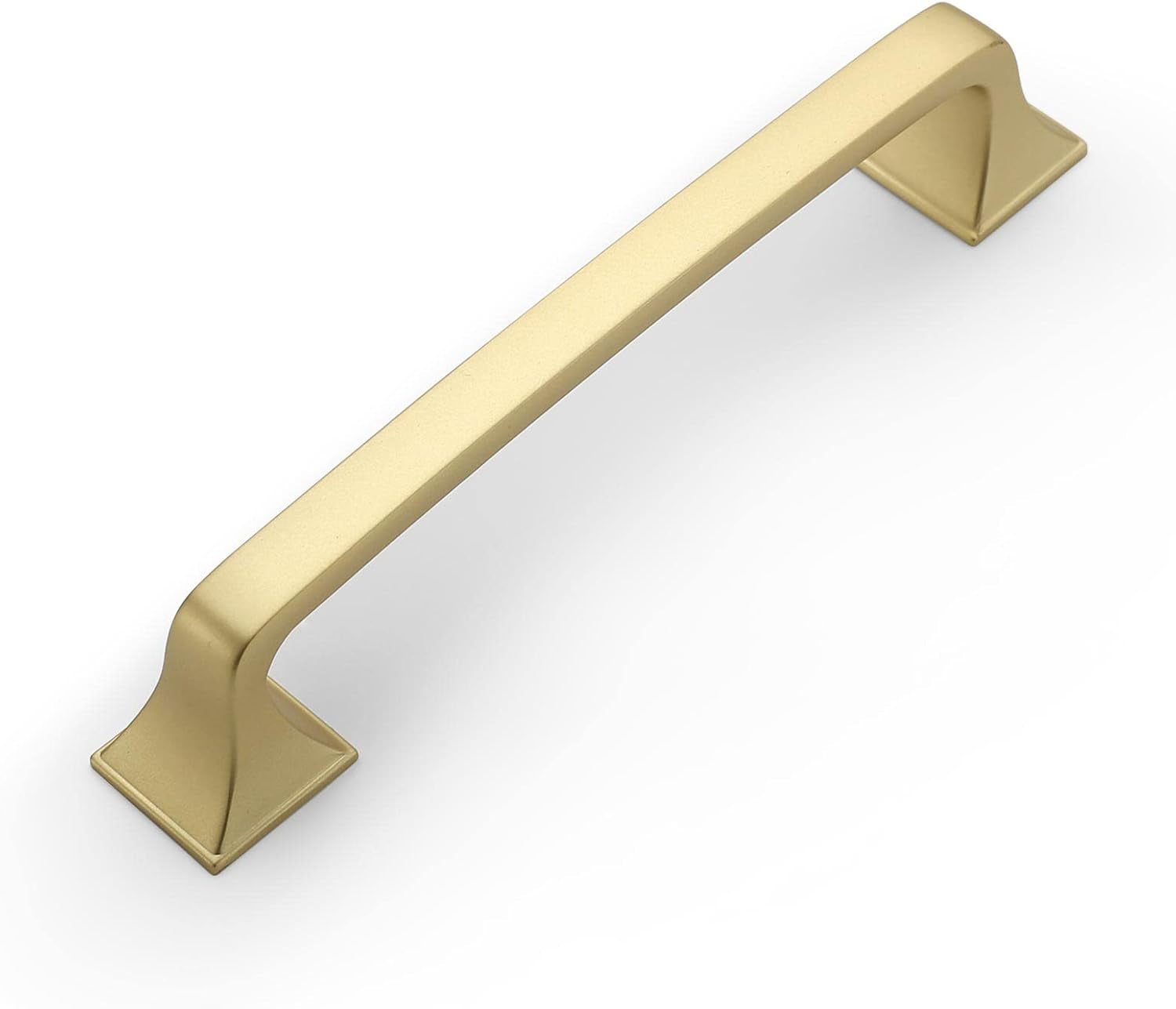 10 Pack Brushed Gold Cabinet Pulls 5 Inch(128Mm) Hole Center Cabinet Hardware Kitchen Cabinet Handles for Bathroom Pulls ZH002