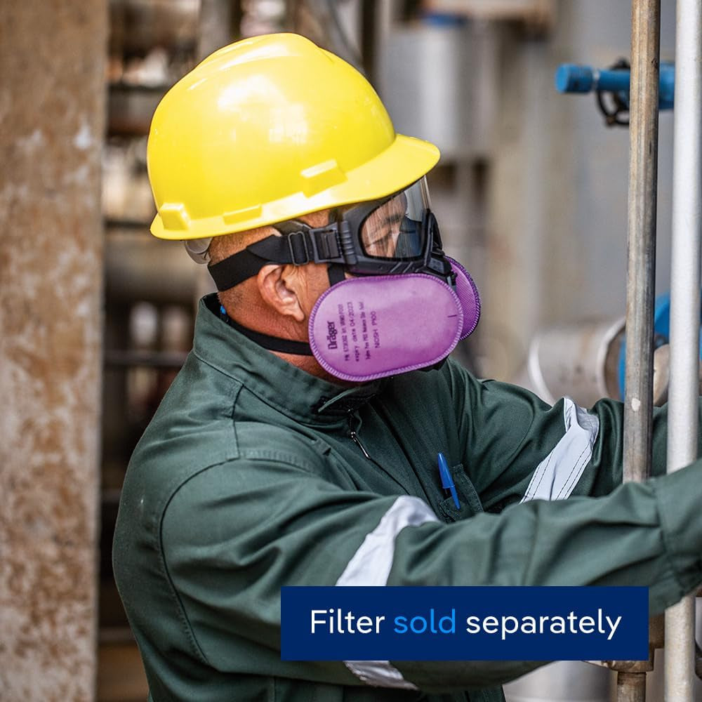 X-Plore 3500 Half-Face Respirator Mask, NIOSH Approved