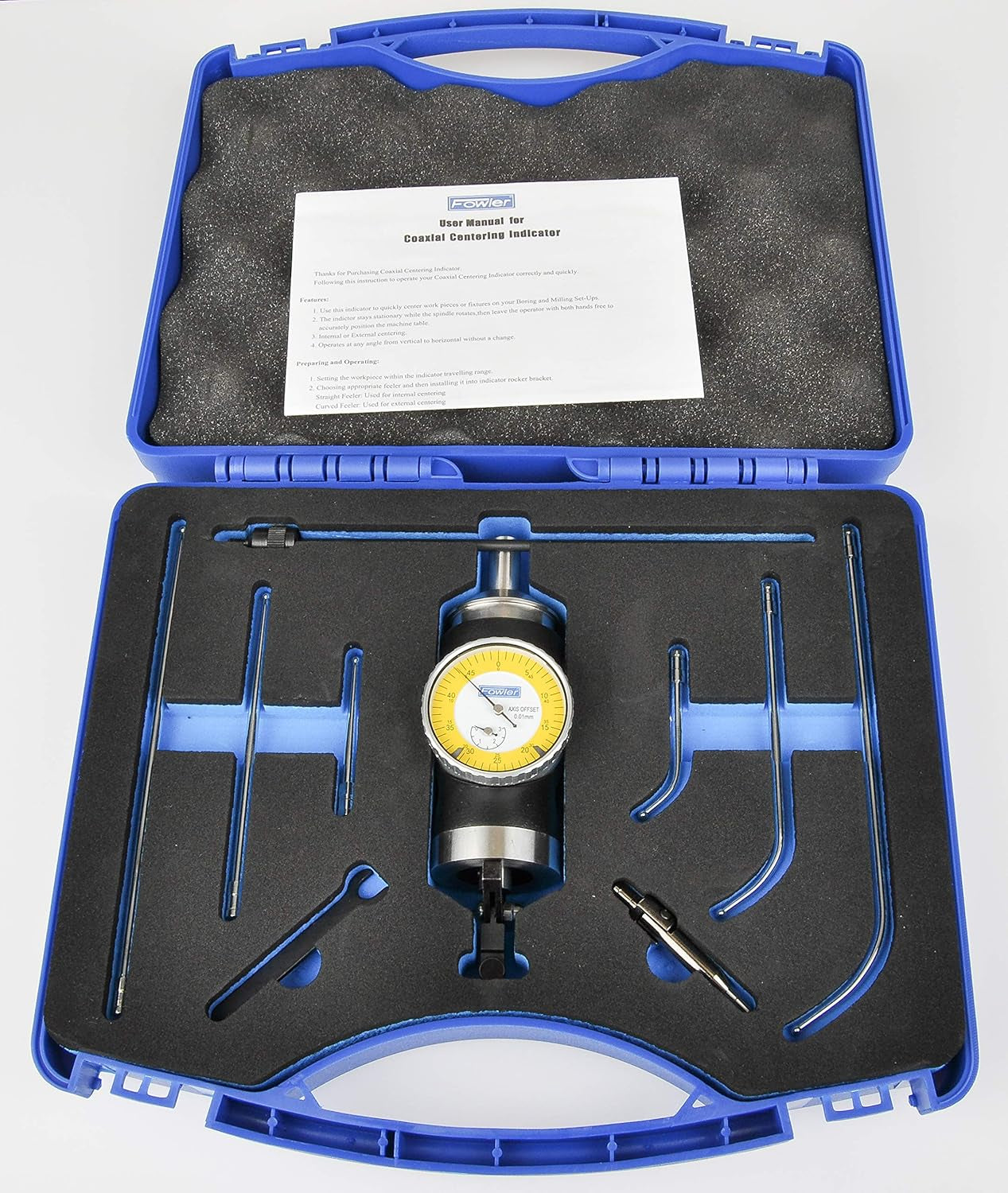 52-710-030-0, COAX-2D 2 Dimensional Coaxial Indicator Set - Metric