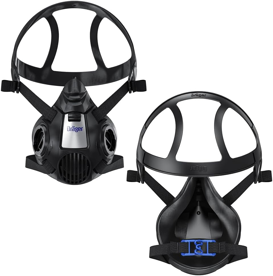 X-Plore 3500 Half-Face Respirator Mask, NIOSH Approved