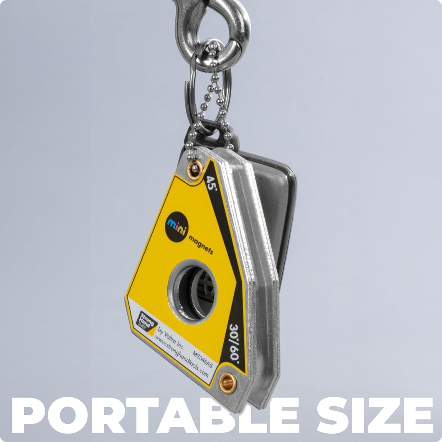 Mini Magnetic Squares, Size: 2.3”X2”X.6”, Angles: 30º/60º, 45º, 90º, Light Duty (Twin Set), MS346AT