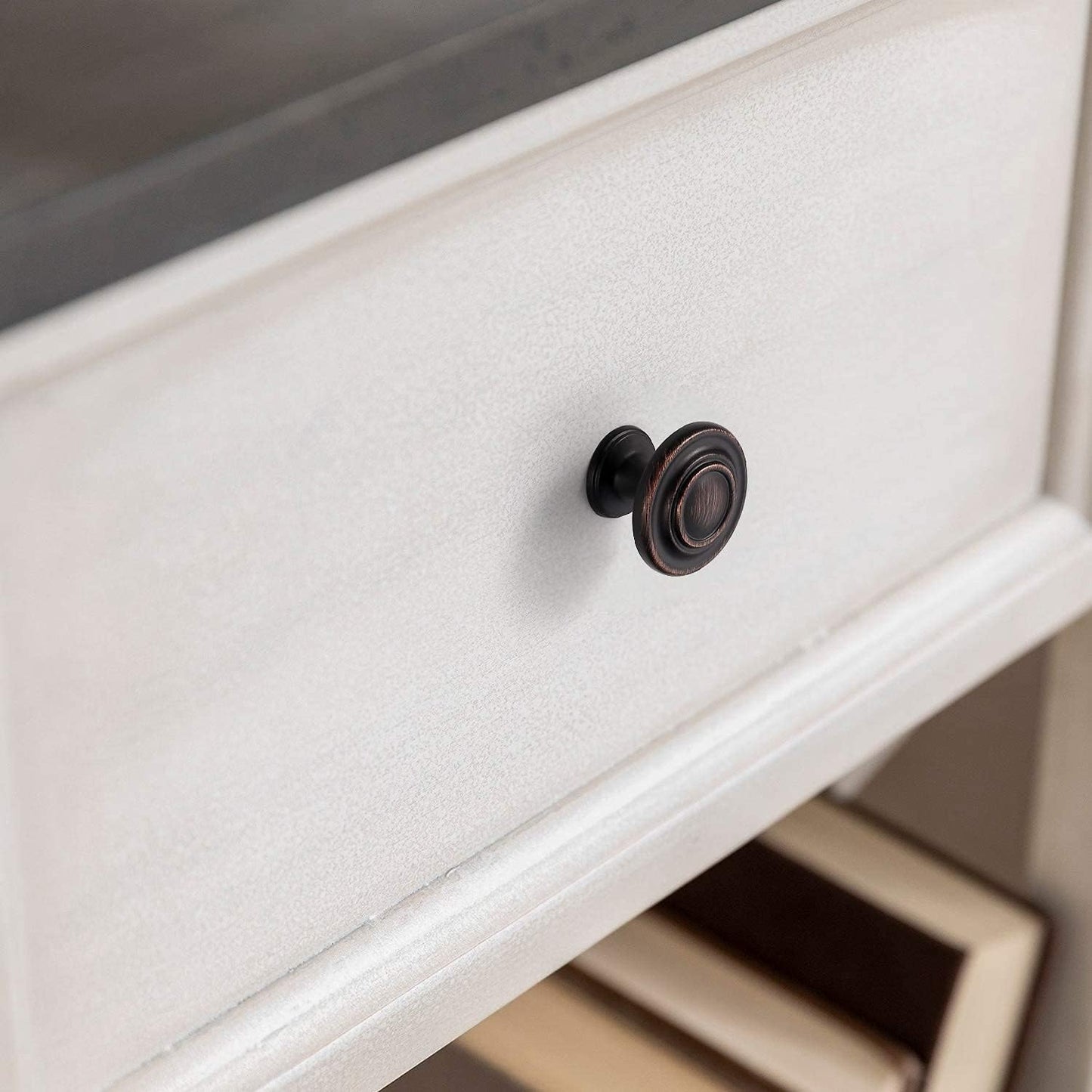 Hardware 25 Pack K0002ORB Oil Rubbed Bronze Cupboard Drawer Knobs Kitchen Cabinet Knobs Door Handles Single Hole Cabinet T Bar Handles