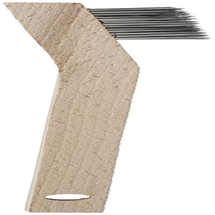 70506 Wire Scratch Brush, Stainless Steel with Wood Handle, 7-3/4-Inch-By-.006-Inch