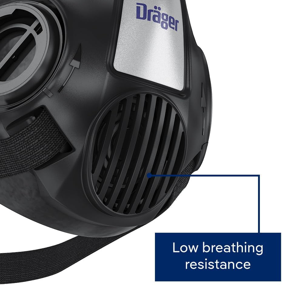 X-Plore 3500 Half-Face Respirator Mask, NIOSH Approved