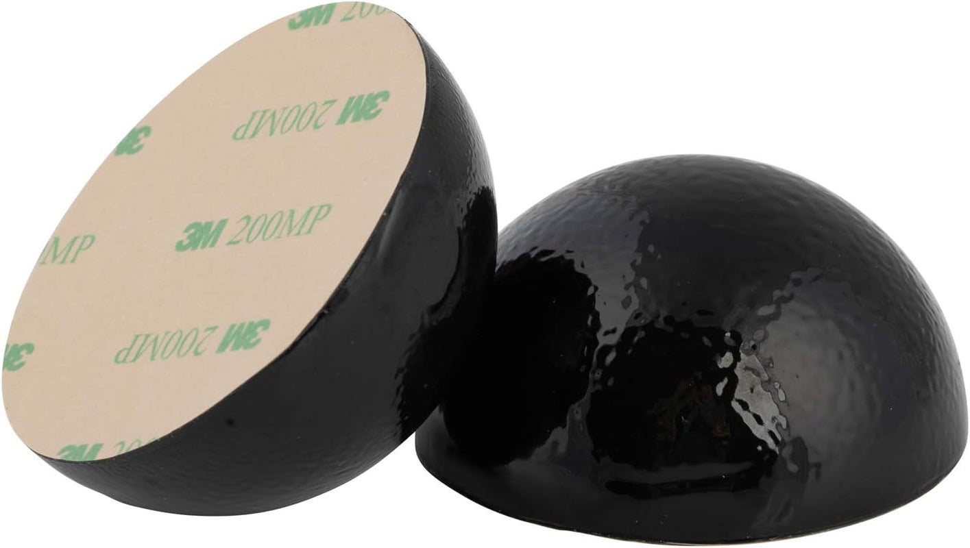 .5" Dia  Hemisphere Rubber Bumper Non-Skid Feet with Adhesive (16, 30 Duro)