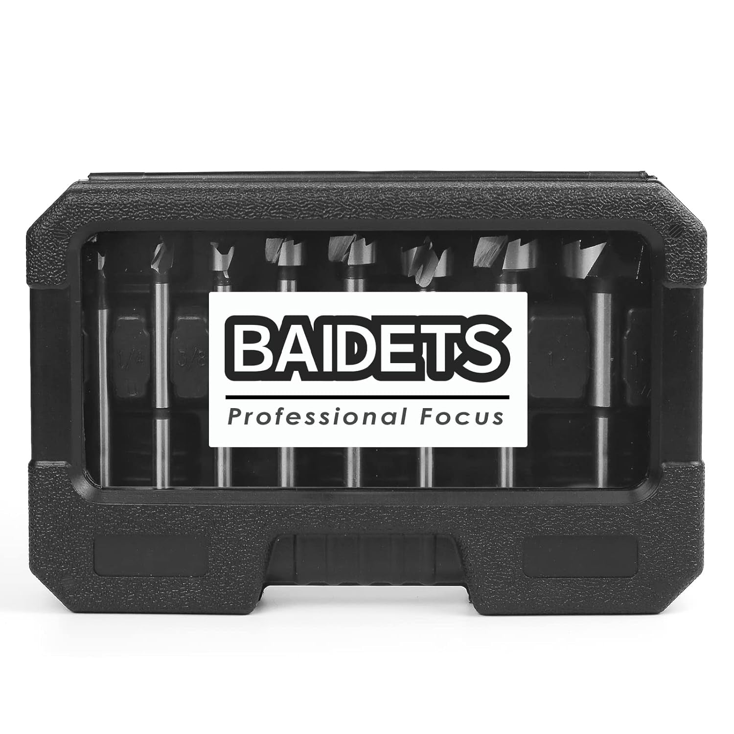 Forstner Bit Set 8Pcs - Forstner Bit Wood Drilling, Forstner Drill Bit with Center Positioning