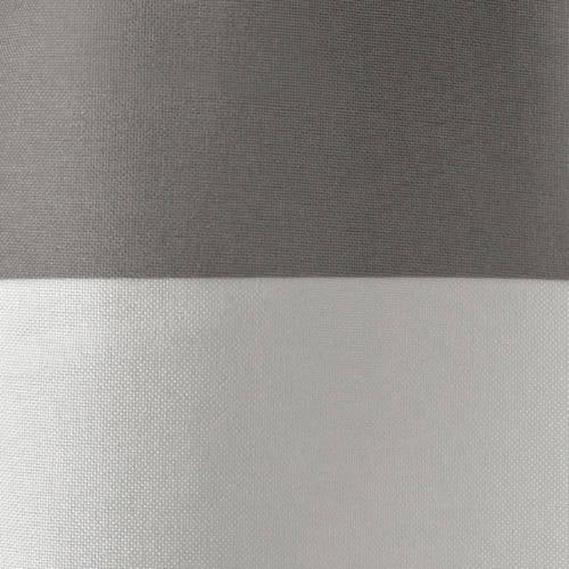 Surfside Cabana Stripe Cotton-Rich Grommet Top Light Filtering Curtain Panel Pair, 54"X84", Black Pearl