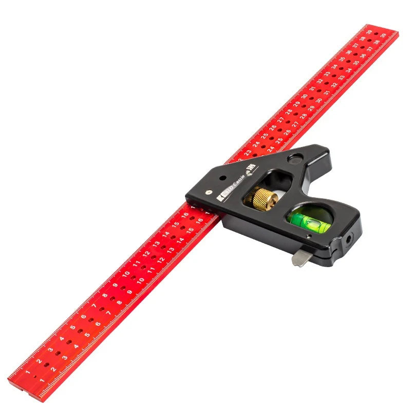 Precision Angle Woodwork Heavy-Duty Adjustable Sliding Carpenter Square