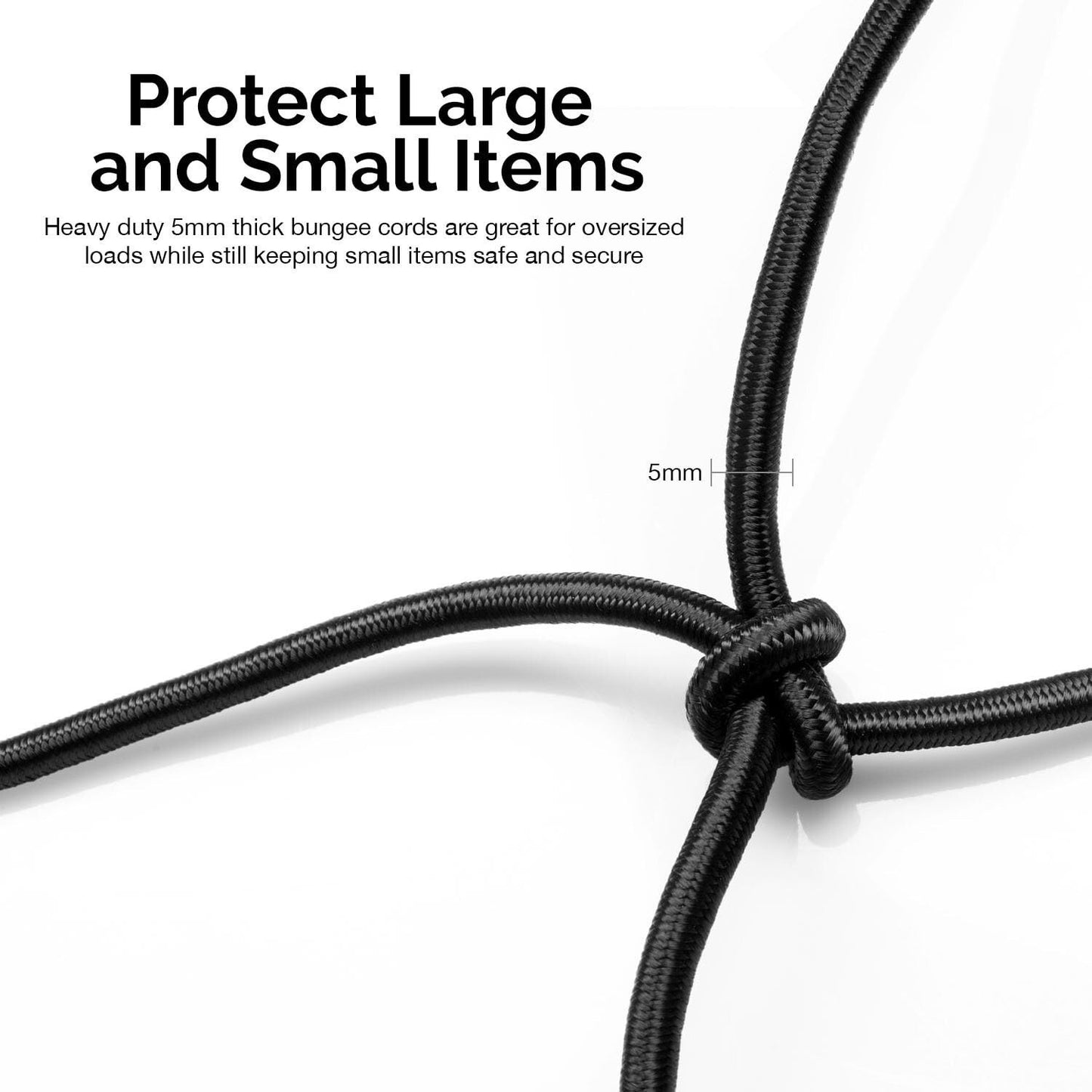 50969L Adjustable Cargo Net 36 X 60-Inch | 16 Sturdy Nylon Hooks | I